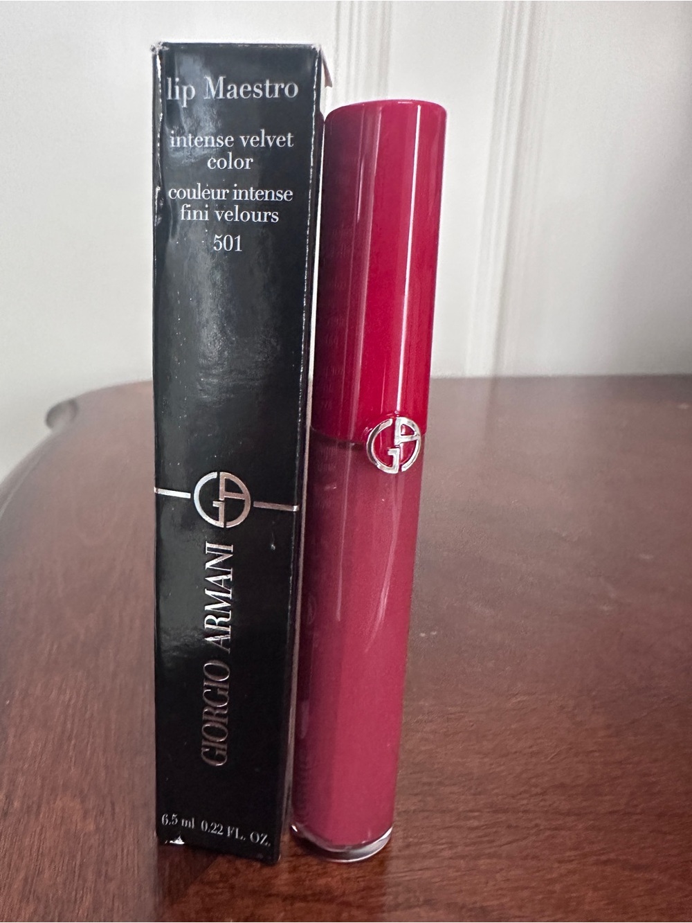 Giorgio Armani Lip Maestro Intense Velvet Color 501
